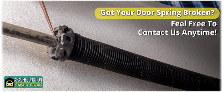 Broken Garage Door Spring Apache Junction